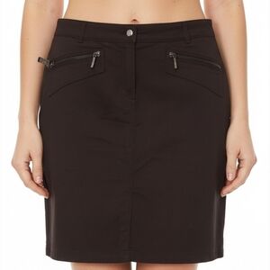 Armani Exchange Women's Black Pencil Skirt Cotton - size 2 Great Condition